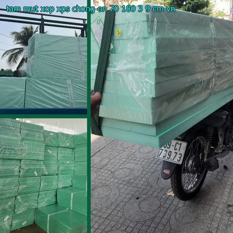 Xuất xứ tấm mút xốp XPS chống ồn 70*180*3.9 cm: VN Xuất xứ tấm mút xốp XPS chống ồn 70*180*3.9 cm: VN