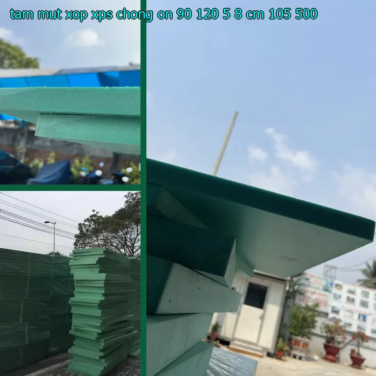 Giá tấm mút xốp XPS chống ồn 90*120*5.8 cm: 105.500₫