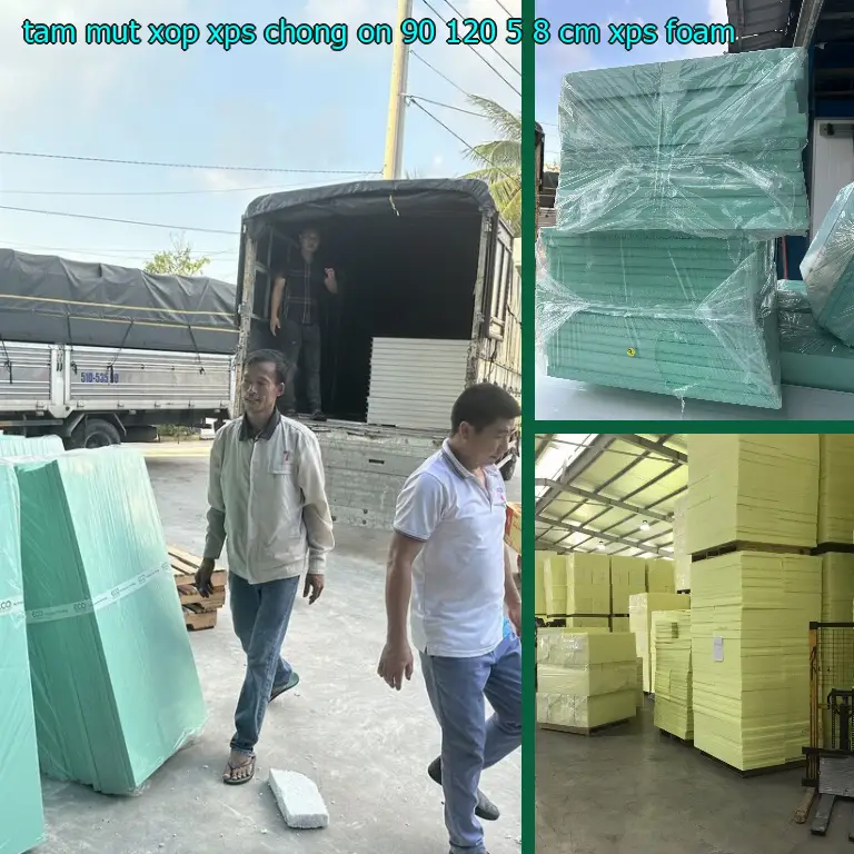 Danh mục tấm mút xốp XPS chống ồn 90*120*5.8 cm: XPS Foam