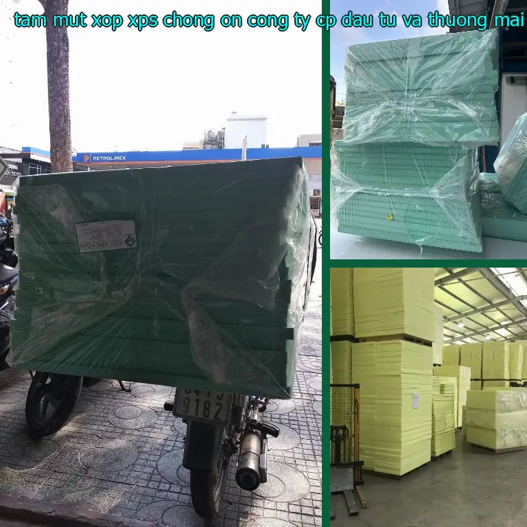 Chất liệu tấm mút xốp XPS chống ồn Công ty CP đầu tư và thương mại AK Việt Nam: Extruded Polystyrene Chất liệu tấm mút xốp XPS chống ồn Công ty CP đầu tư và thương mại AK Việt Nam: Extruded Polystyrene