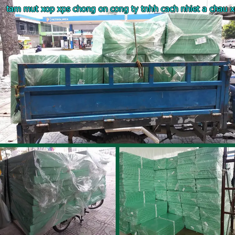 Danh mục tấm mút xốp XPS chống ồn Công ty TNHH cách nhiệt Á Châu: XPS Foam Board
