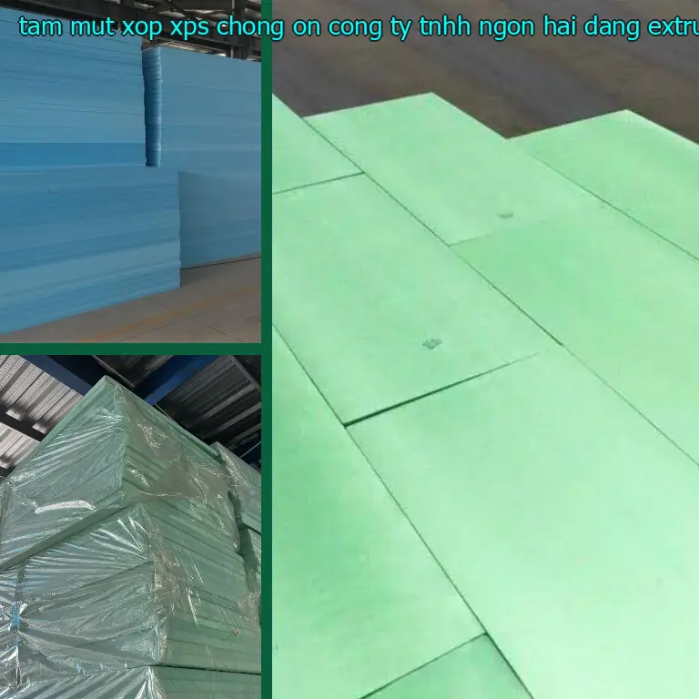 Chất liệu tấm mút xốp XPS chống ồn Công ty TNHH Ngọn Hải Đăng: Extruded Polystyrene Foam