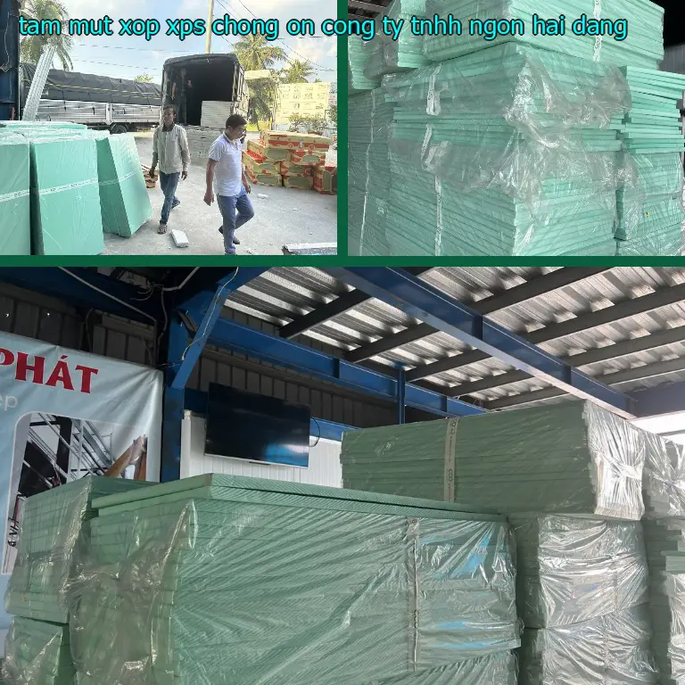 Tấm mút xốp XPS chống ồn Công ty TNHH Ngọn Hải Đăng