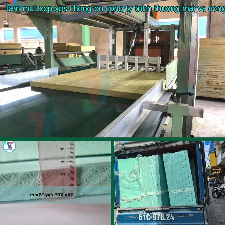 Xuất xứ tấm mút xốp XPS chống ồn Công ty TNHH thương mại và công nghiệp Tín Tâm: Viet Nam