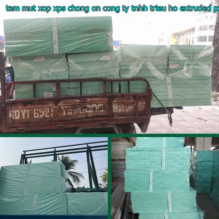 Chất liệu tấm mút xốp XPS chống ồn Công ty TNHH Triệu Hổ: Extruded Polystyrene Chất liệu tấm mút xốp XPS chống ồn Công ty TNHH Triệu Hổ: Extruded Polystyrene