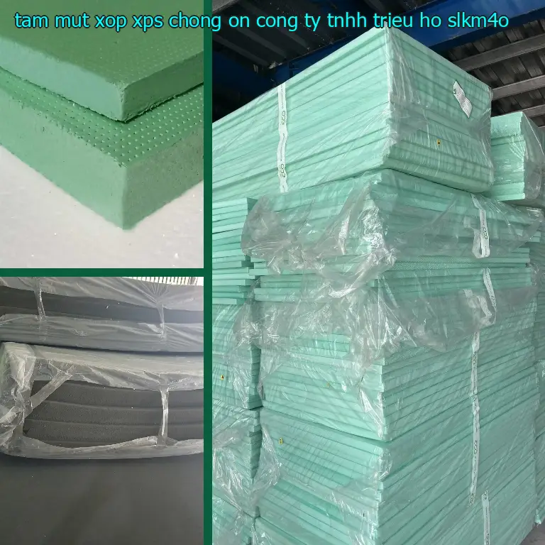Model tấm mút xốp XPS chống ồn Công ty TNHH Triệu Hổ: SLKM4O Model tấm mút xốp XPS chống ồn Công ty TNHH Triệu Hổ: SLKM4O