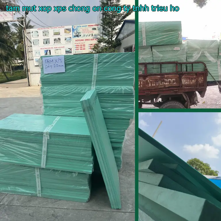 Tấm mút xốp XPS chống ồn Công ty TNHH Triệu Hổ