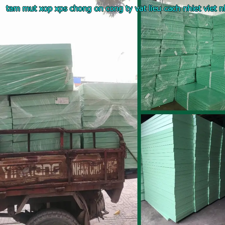 Chất liệu tấm mút xốp XPS chống ồn Công ty vật liệu cách nhiệt Việt Nhật: Extruded Polystyrene Chất liệu tấm mút xốp XPS chống ồn Công ty vật liệu cách nhiệt Việt Nhật: Extruded Polystyrene