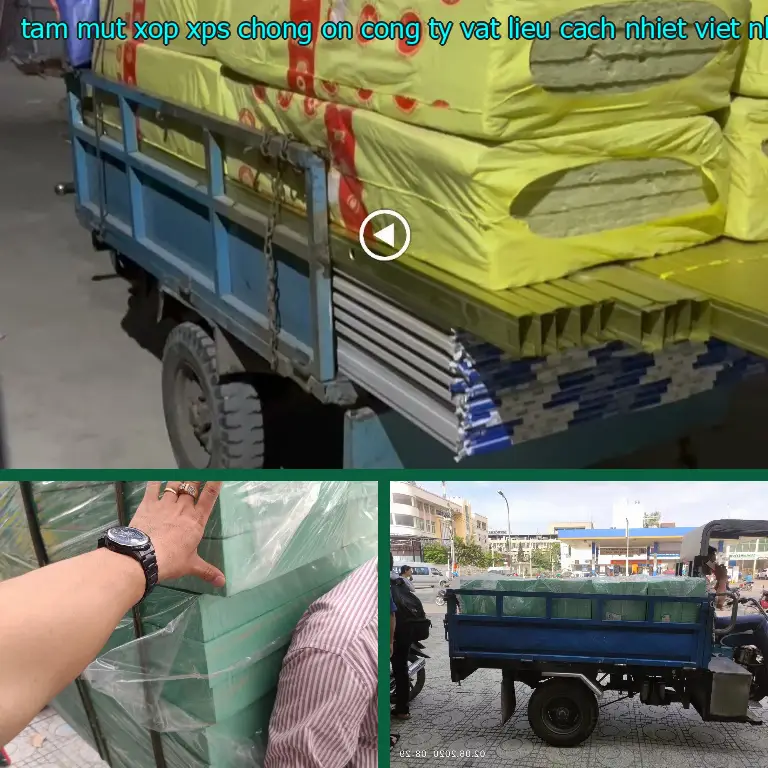 Tấm mút xốp XPS chống ồn Công ty vật liệu cách nhiệt Việt Nhật