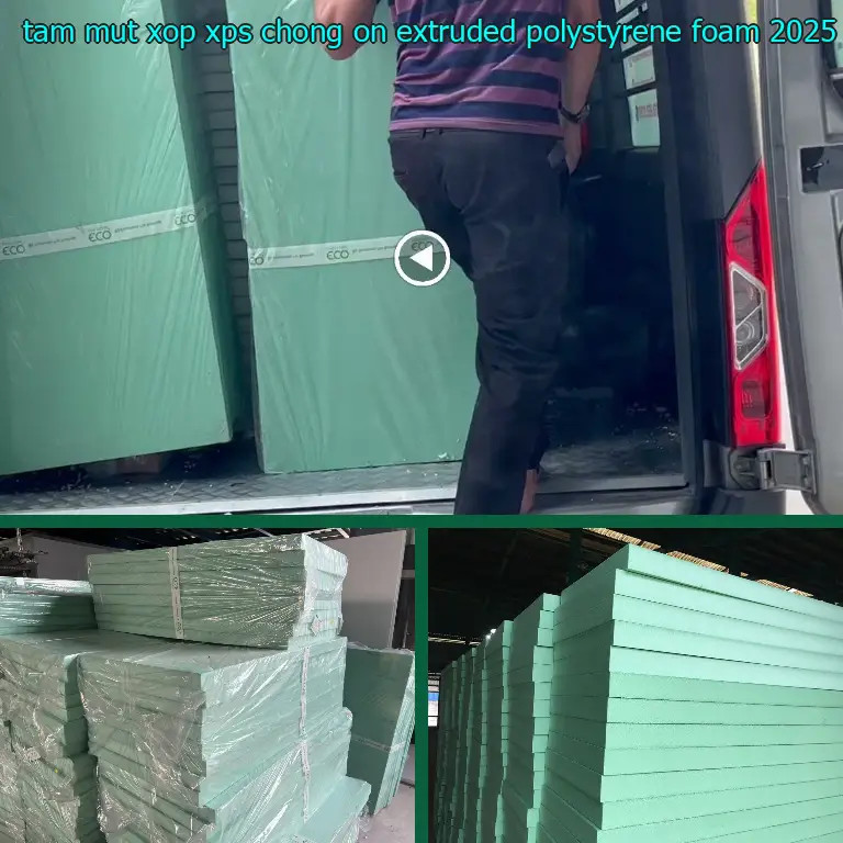 Ngày sản xuất tấm mút xốp XPS chống ồn Extruded Polystyrene Foam: 2025-05-10