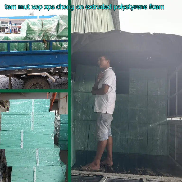 Tấm mút xốp XPS chống ồn Extruded Polystyrene Foam