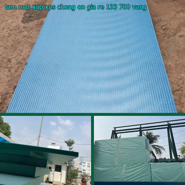 Màu sắc tấm mút xốp XPS chống ồn giá rẻ 133.700₫: Vàng