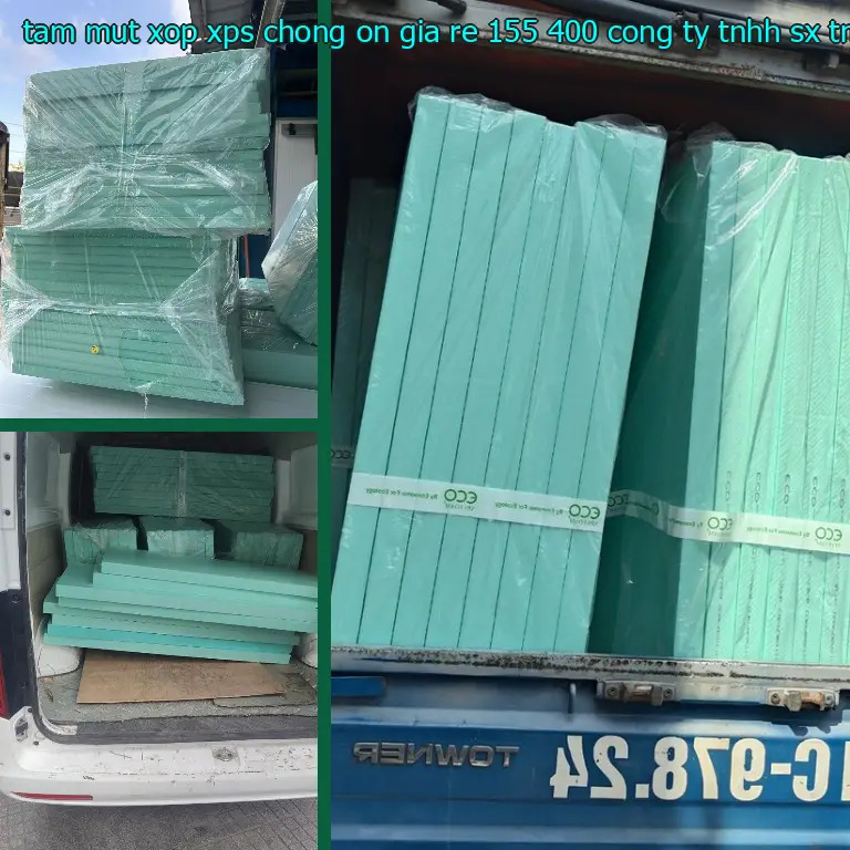 Nhà sản xuất tấm mút xốp XPS chống ồn giá rẻ 155.400₫: Công ty TNHH SX TM và đầu tư Tiến Phong