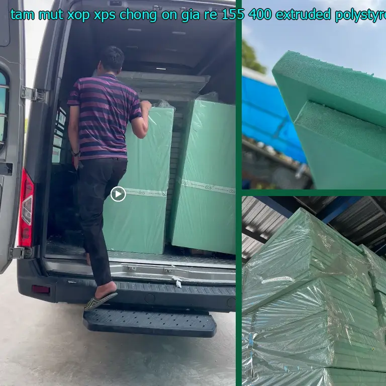 Chất liệu tấm mút xốp XPS chống ồn giá rẻ 155.400₫: Extruded Polystyrene