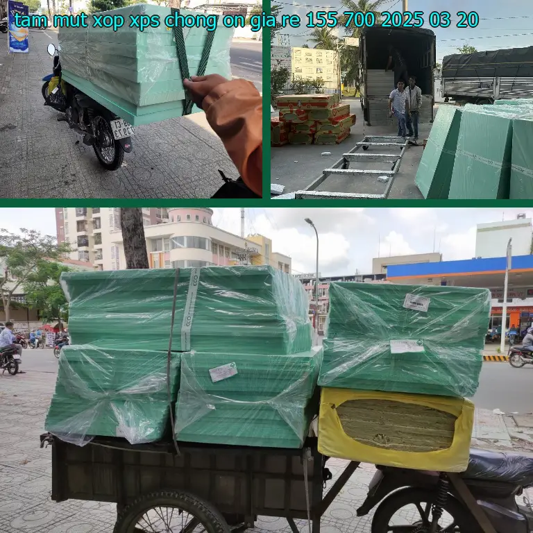Ngày sản xuất tấm mút xốp XPS chống ồn giá rẻ 155.700₫: 2025-03-20 Ngày sản xuất tấm mút xốp XPS chống ồn giá rẻ 155.700₫: 2025-03-20