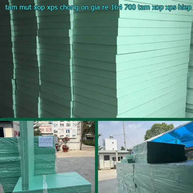 Nhà sản xuất tấm mút xốp XPS chống ồn giá rẻ 164.700₫: Tấm xốp XPS Hiệp Thành