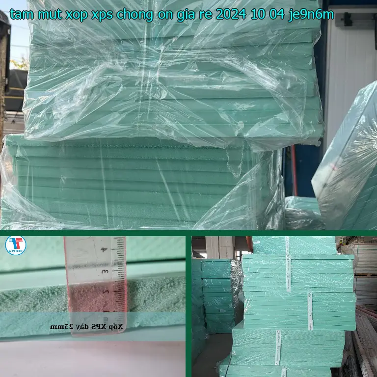 Model tấm mút xốp XPS chống ồn giá rẻ 2024-10-04: JE9N6M
