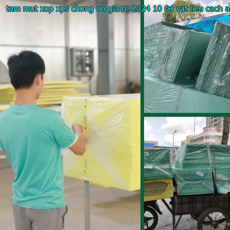 Nhà sản xuất tấm mút xốp XPS chống ồn giá rẻ 2024-10-04: Vật liệu cách âm cách nhiệt Cát Tường
