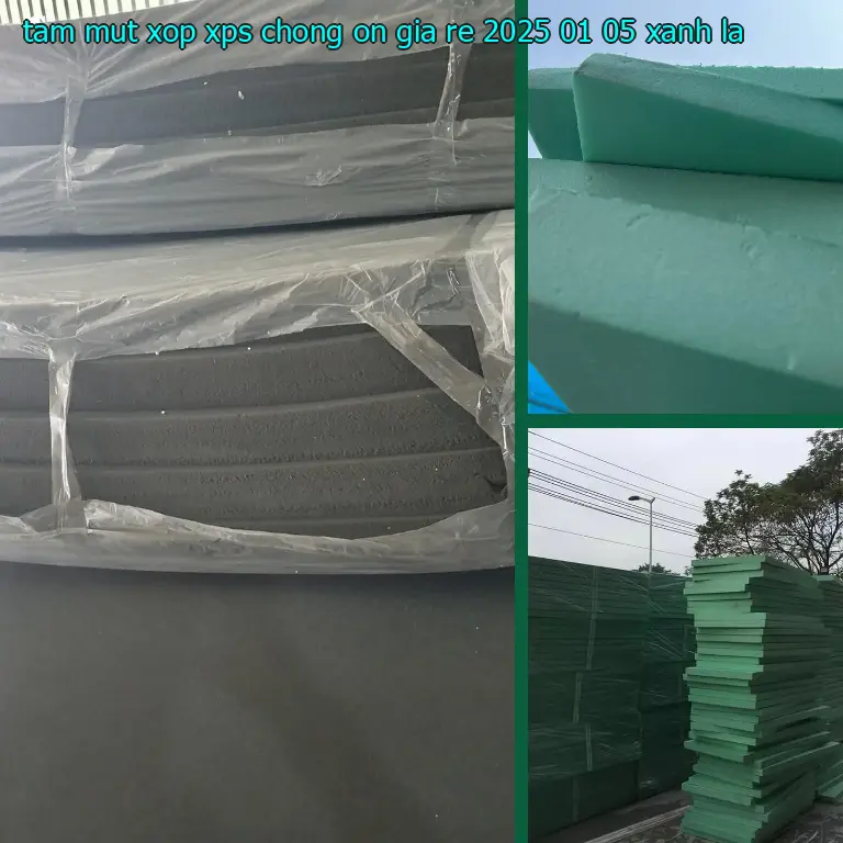 Màu sắc tấm mút xốp XPS chống ồn giá rẻ 2025-01-05: Xanh lá Màu sắc tấm mút xốp XPS chống ồn giá rẻ 2025-01-05: Xanh lá