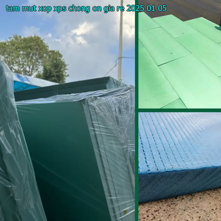 Tấm mút xốp XPS chống ồn giá rẻ 2025-01-05