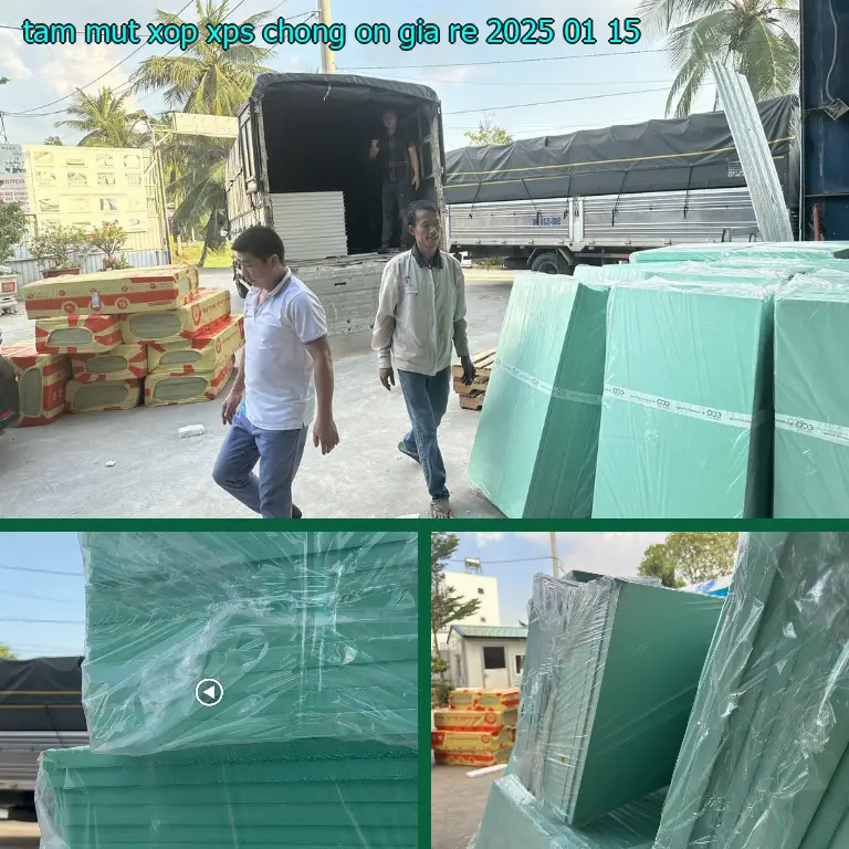 Tấm mút xốp XPS chống ồn giá rẻ 2025-01-15