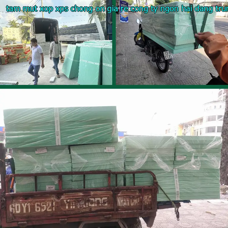 Xuất xứ tấm mút xốp XPS chống ồn giá rẻ Công ty Ngọn Hải Đăng: Trung Quốc