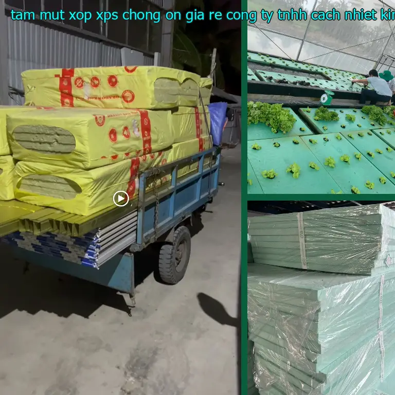 Tấm mút xốp XPS chống ồn giá rẻ Công ty TNHH cách nhiệt King Panel