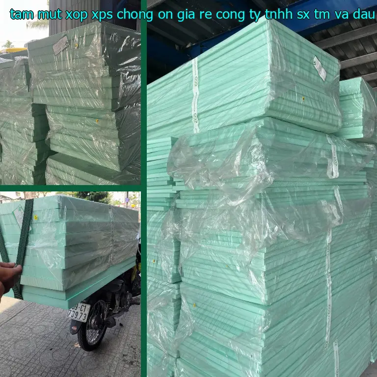Xuất xứ tấm mút xốp XPS chống ồn giá rẻ Công ty TNHH SX TM và đầu tư Tiến Phong: Viet Nam Xuất xứ tấm mút xốp XPS chống ồn giá rẻ Công ty TNHH SX TM và đầu tư Tiến Phong: Viet Nam