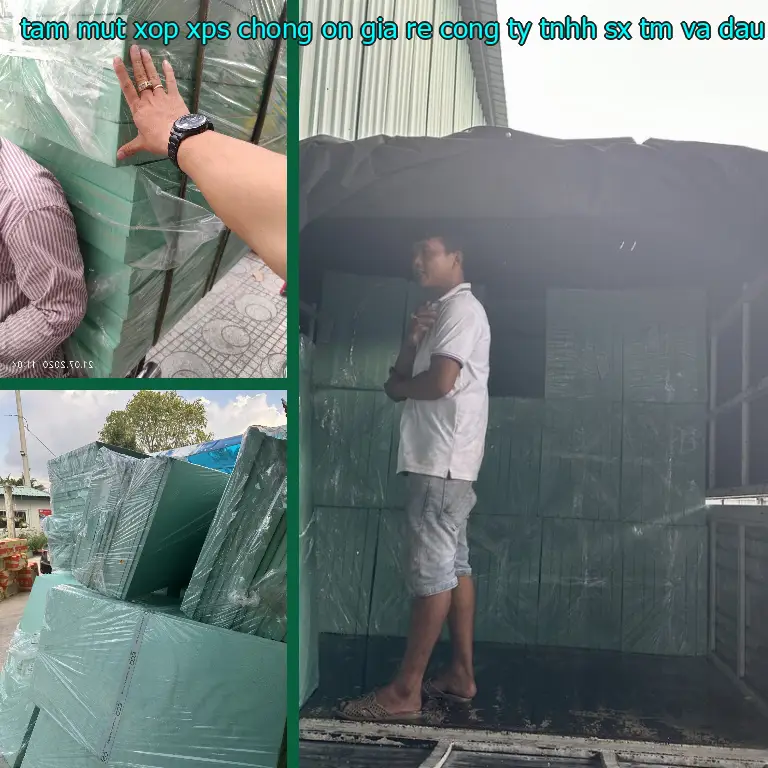 Tấm mút xốp XPS chống ồn giá rẻ Công ty TNHH SX TM và đầu tư Tiến Phong