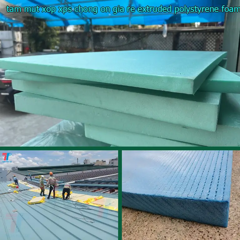 Màu sắc tấm mút xốp XPS chống ồn giá rẻ Extruded Polystyrene Foam: Xanh dương Màu sắc tấm mút xốp XPS chống ồn giá rẻ Extruded Polystyrene Foam: Xanh dương