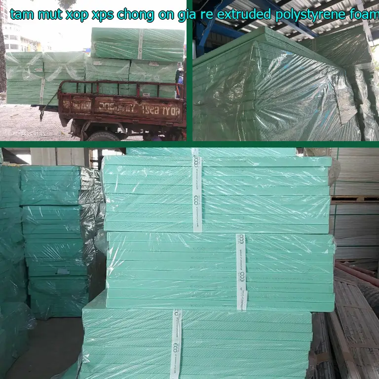 Tấm mút xốp XPS chống ồn giá rẻ Extruded Polystyrene Foam