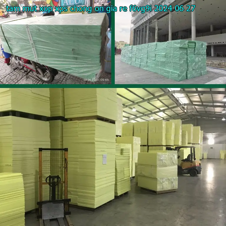 Ngày sản xuất tấm mút xốp XPS chống ồn giá rẻ F6VG9I: 2024-06-27