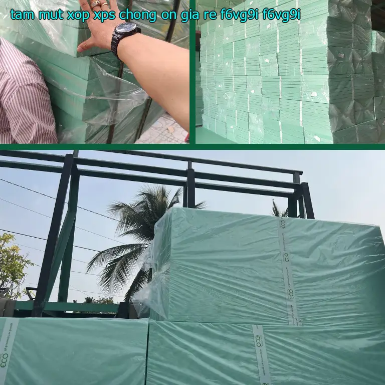 Model tấm mút xốp XPS chống ồn giá rẻ F6VG9I: F6VG9I