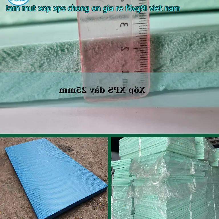 Xuất xứ tấm mút xốp XPS chống ồn giá rẻ F6VG9I: Viet Nam