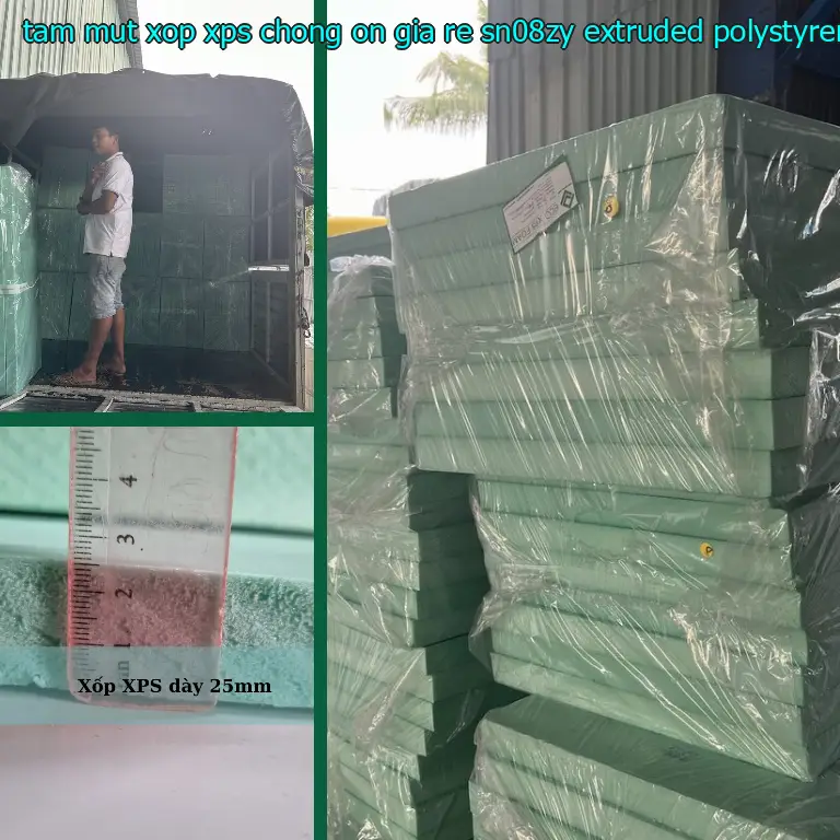 Chất liệu tấm mút xốp XPS chống ồn giá rẻ SN08ZY: Extruded Polystyrene Chất liệu tấm mút xốp XPS chống ồn giá rẻ SN08ZY: Extruded Polystyrene