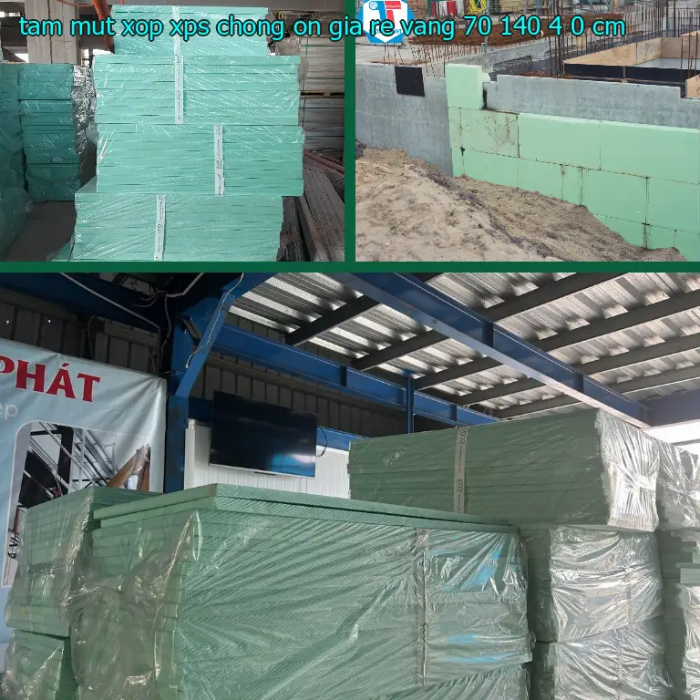 Kích thước tấm mút xốp XPS chống ồn giá rẻ Vàng: 70*140*4.0 cm Kích thước tấm mút xốp XPS chống ồn giá rẻ Vàng: 70*140*4.0 cm