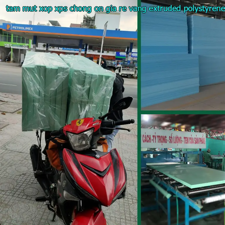 Chất liệu tấm mút xốp XPS chống ồn giá rẻ Vàng: Extruded Polystyrene Foam Chất liệu tấm mút xốp XPS chống ồn giá rẻ Vàng: Extruded Polystyrene Foam