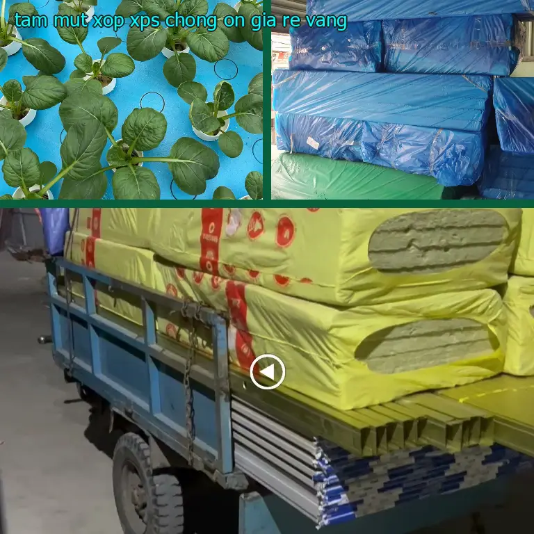 Tấm mút xốp XPS chống ồn giá rẻ Vàng