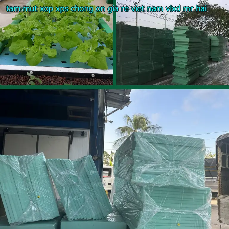 Nhà cung cấp tấm mút xốp XPS chống ồn giá rẻ Viet Nam: VLXD Mr.HẢI