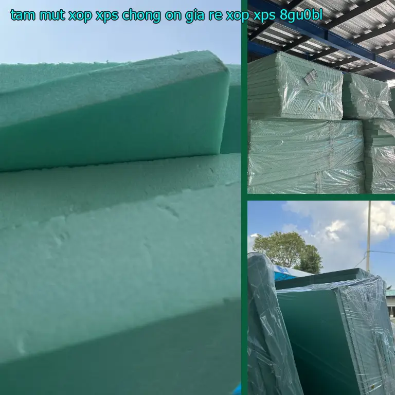 Model tấm mút xốp XPS chống ồn giá rẻ Xốp XPS: 8GU0BL