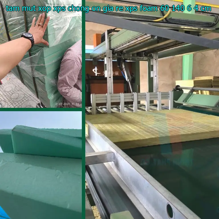 Kích thước tấm mút xốp XPS chống ồn giá rẻ XPS Foam: 60*140*6.4 cm Kích thước tấm mút xốp XPS chống ồn giá rẻ XPS Foam: 60*140*6.4 cm