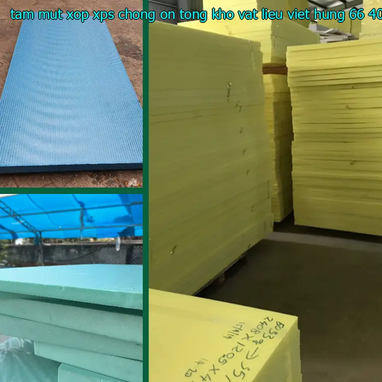 Giá tấm mút xốp XPS chống ồn Tổng kho vật liệu Việt Hưng: 66.400₫ Giá tấm mút xốp XPS chống ồn Tổng kho vật liệu Việt Hưng: 66.400₫