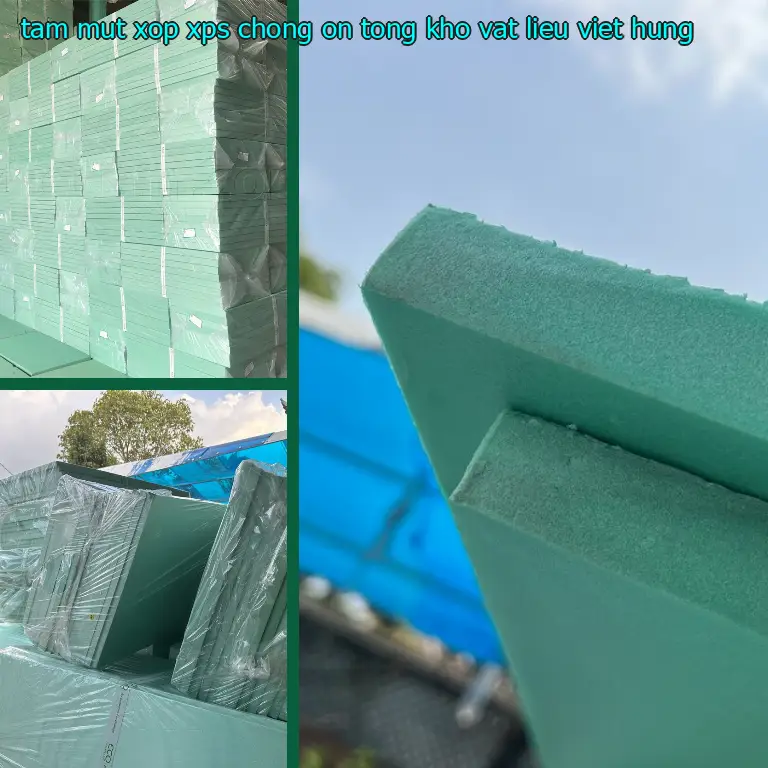 Tấm mút xốp XPS chống ồn Tổng kho vật liệu Việt Hưng