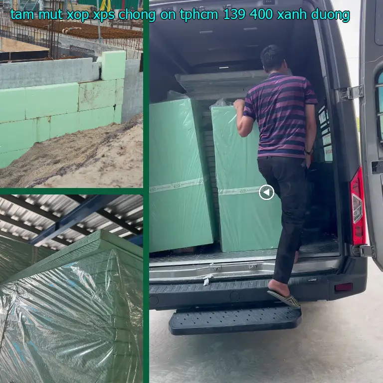 Màu sắc tấm mút xốp XPS chống ồn TpHCM 139.400₫: Xanh dương
