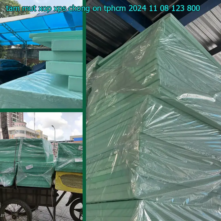 Giá tấm mút xốp XPS chống ồn TpHCM 2024-11-08: 123.800₫