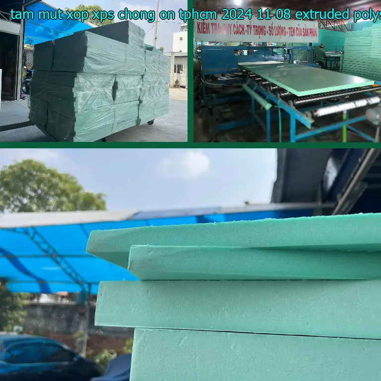 Chất liệu tấm mút xốp XPS chống ồn TpHCM 2024-11-08: Extruded Polystyrene Foam