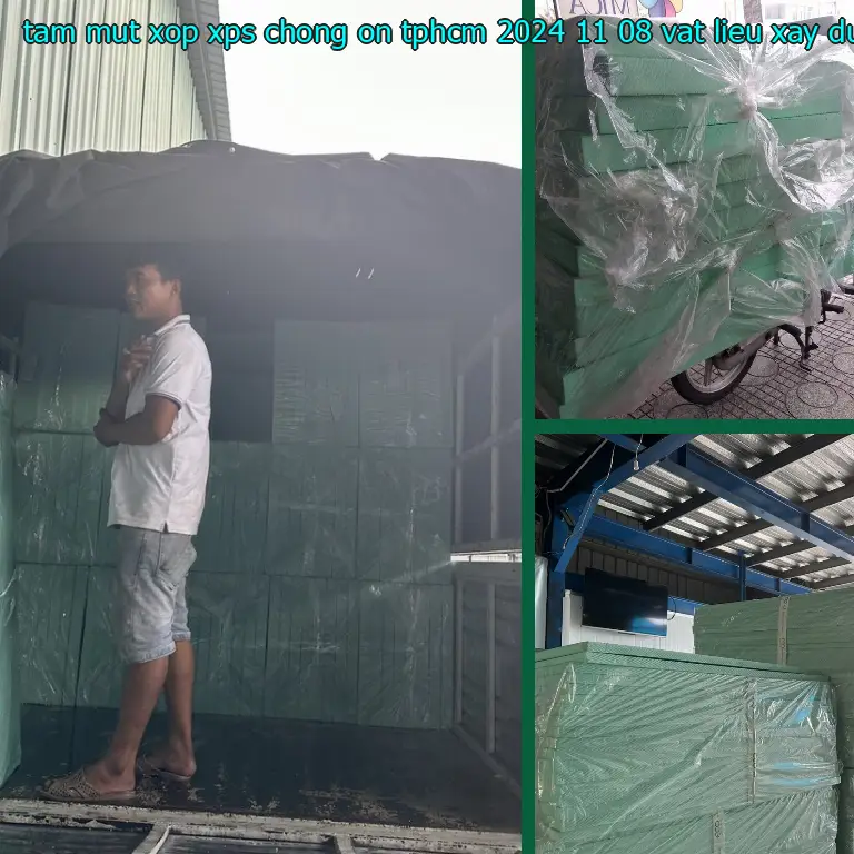 Nhà cung cấp tấm mút xốp XPS chống ồn TpHCM 2024-11-08: Vật Liệu Xây Dựng Mr.HẢI