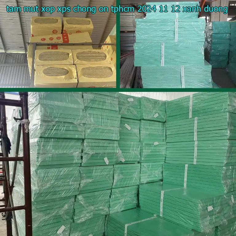 Màu sắc tấm mút xốp XPS chống ồn TpHCM 2024-11-12: Xanh dương