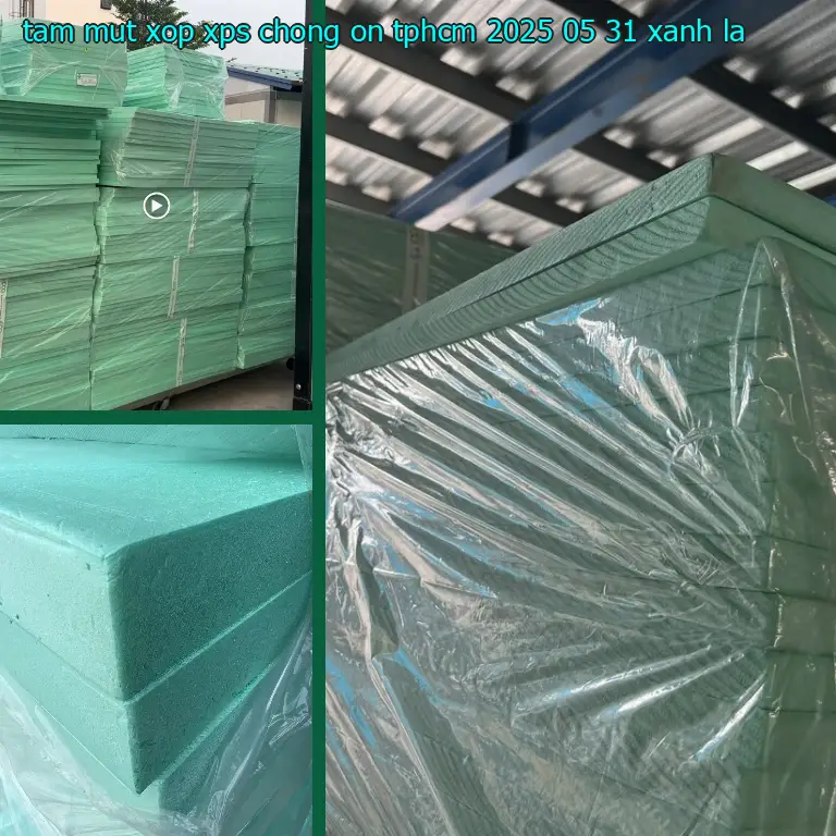 Màu sắc tấm mút xốp XPS chống ồn TpHCM 2025-05-31: Xanh lá