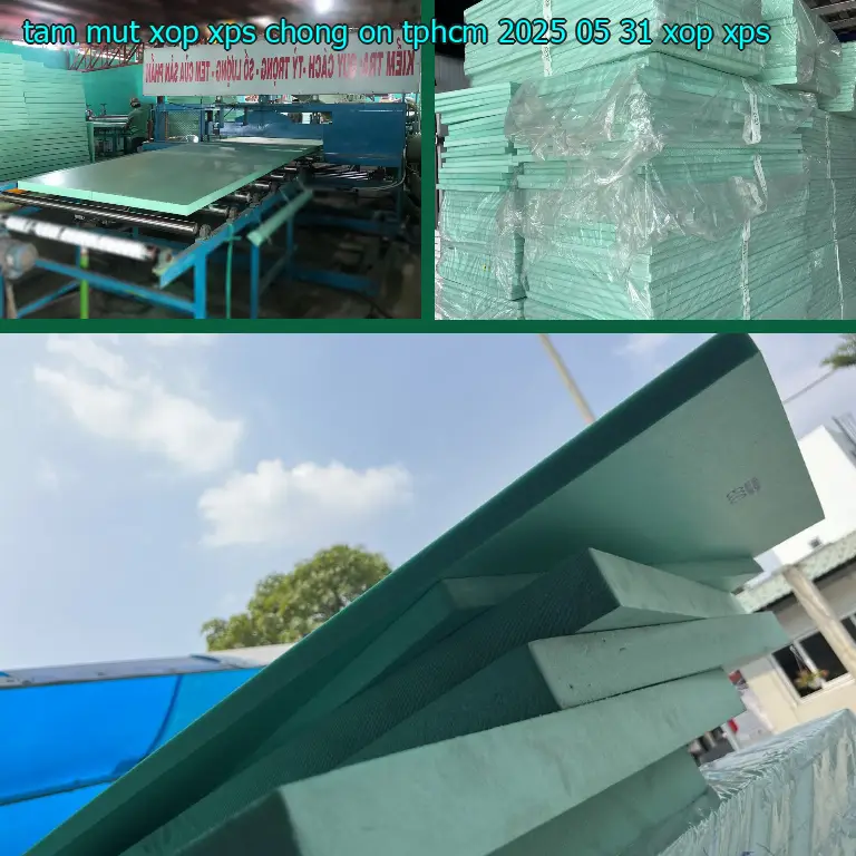 Danh mục tấm mút xốp XPS chống ồn TpHCM 2025-05-31: Xốp XPS